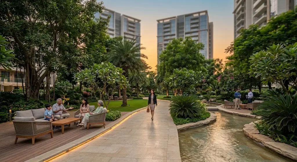 Landscaped Greens
